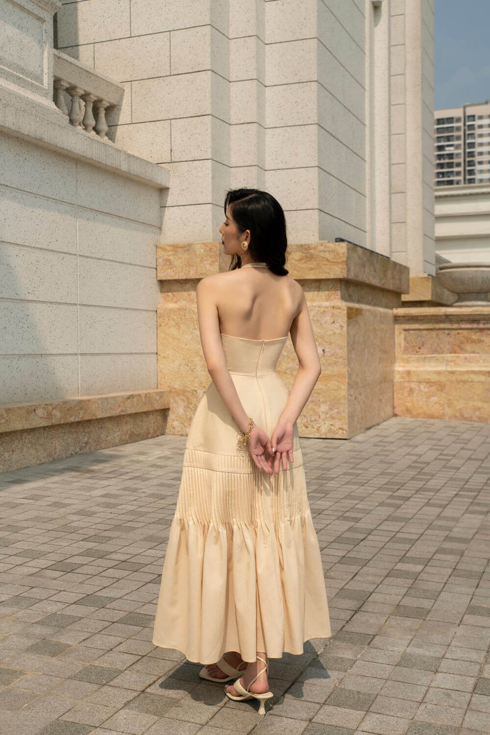 Beverly Round Neck Dress