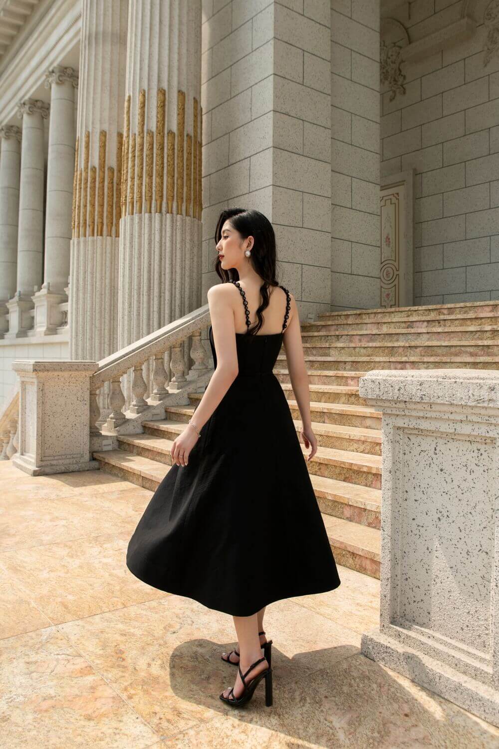 Lorraine Straight Across Dress