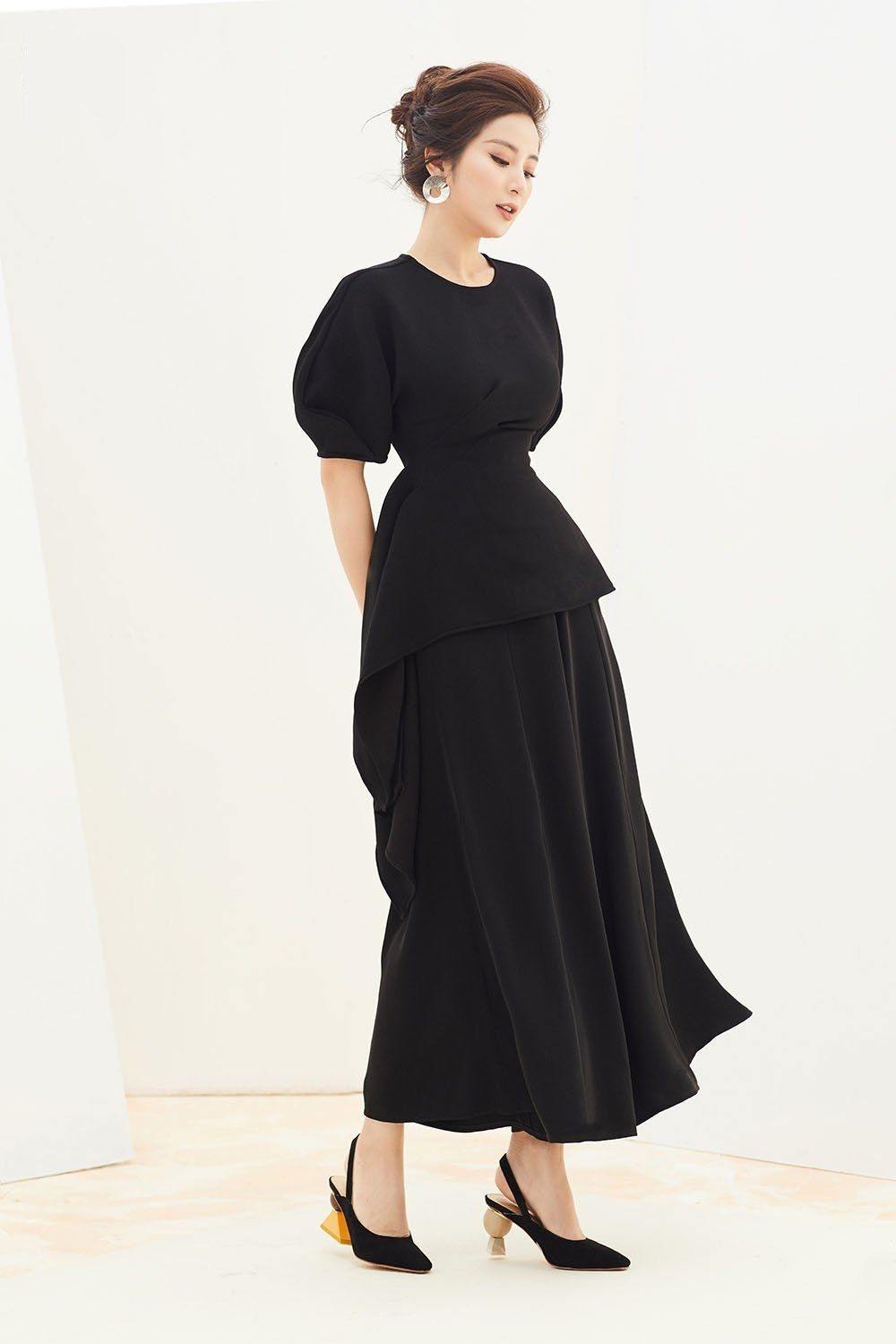 CAMILLE Top with puffy sleeves - Mean Boulevard