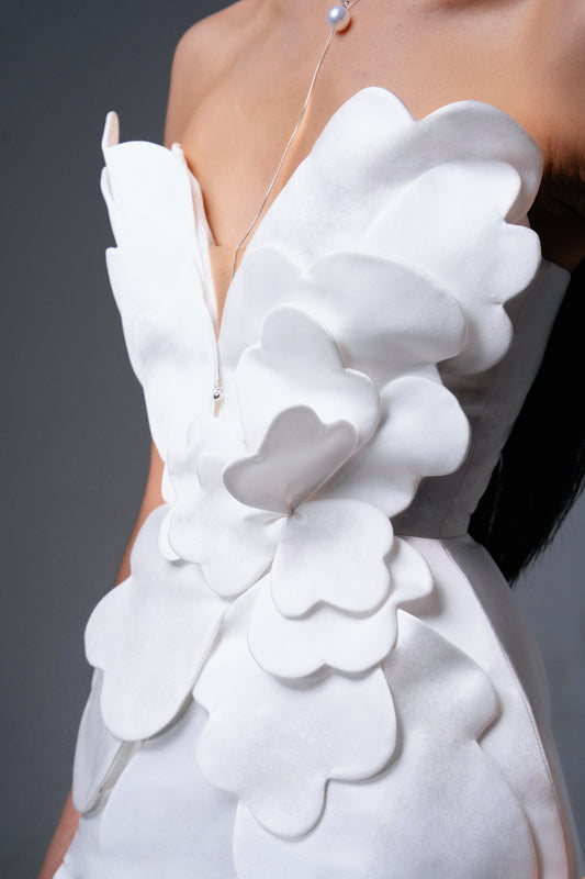 Wren Peplum Linen Top