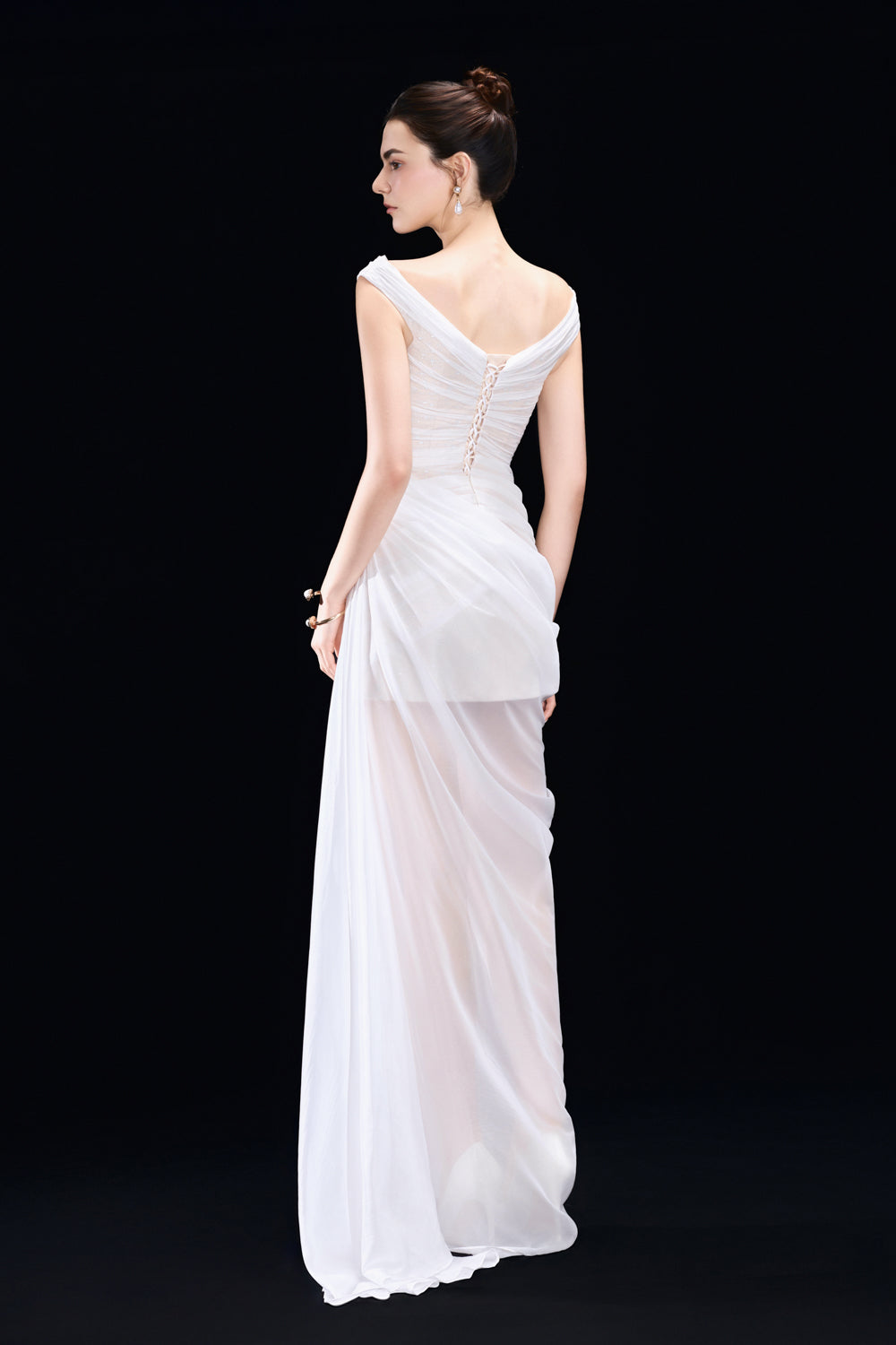 Aether Boat Gathering Maxi Dress