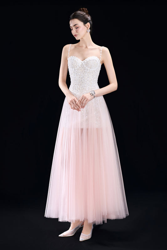 Soline Sweetheart Sequin Maxi Dress