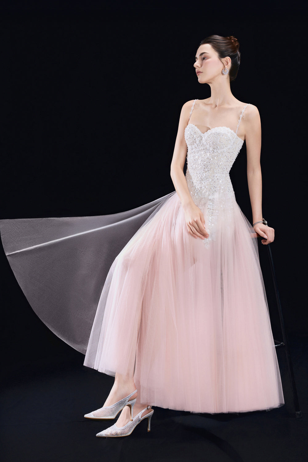 Soline Sweetheart Sequin Maxi Dress