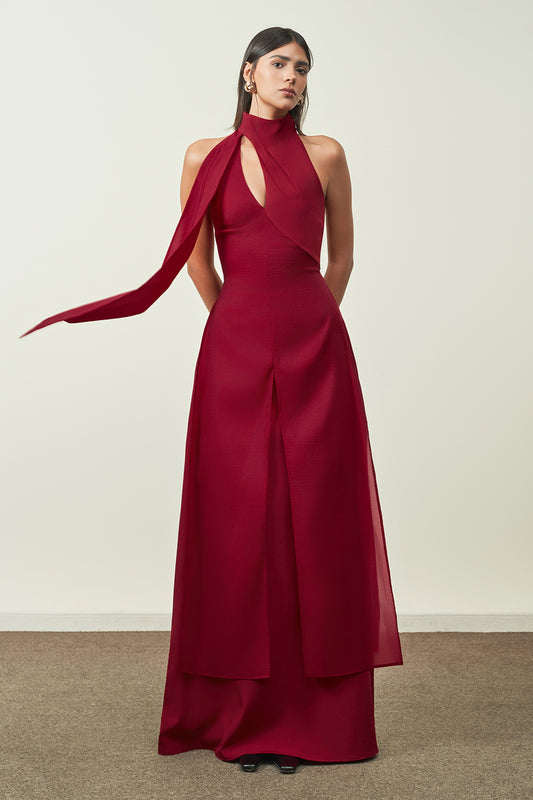 Eleanor Babydoll Twil11 Maxi Dress