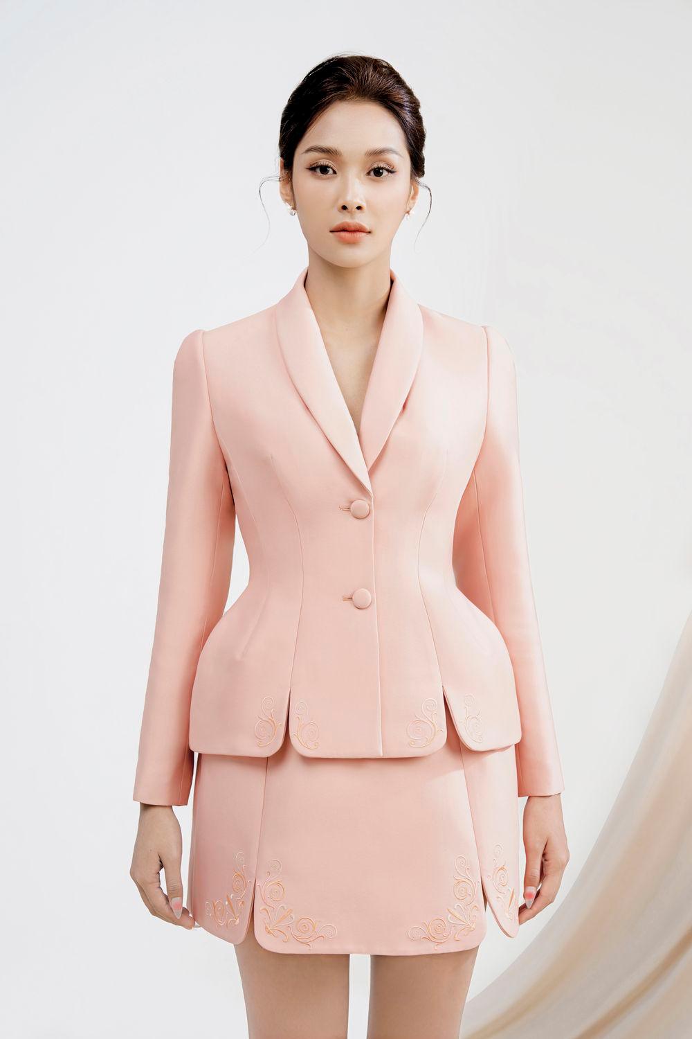 Caroline A-line Embroidered Taffeta Mini Skirt - MEAN BLVD