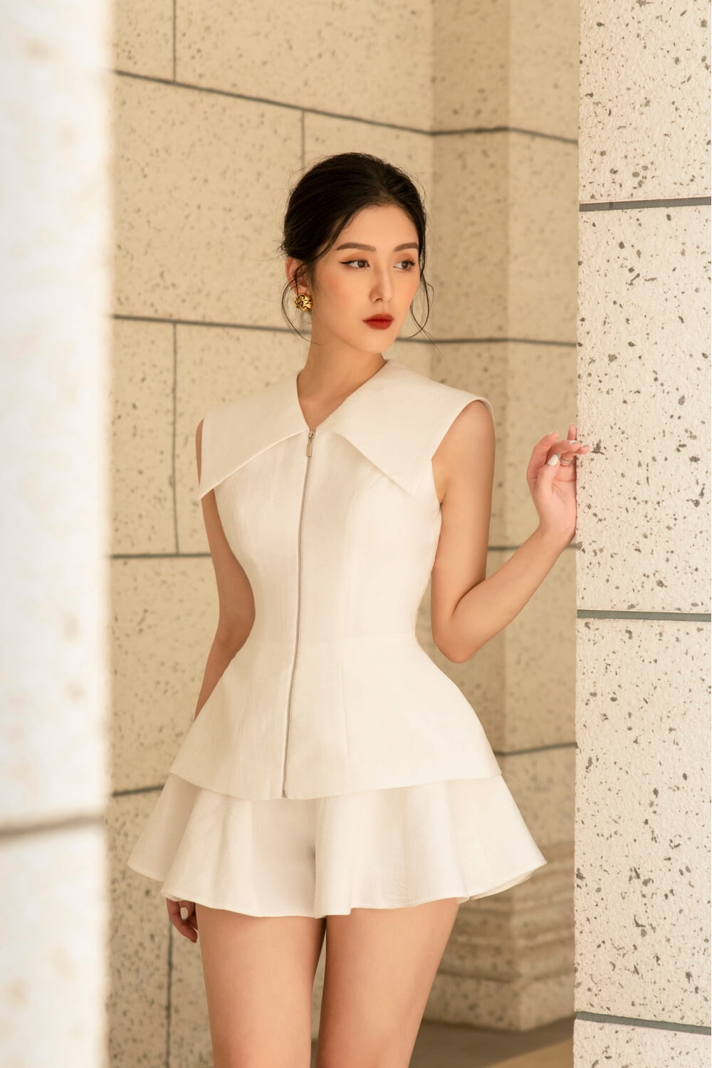 Hepburn Sleeveless Set