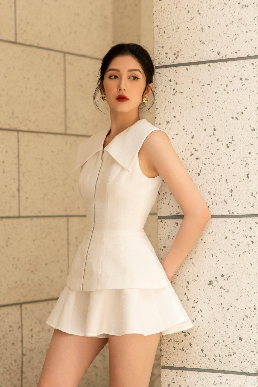 Hepburn Sleeveless Set