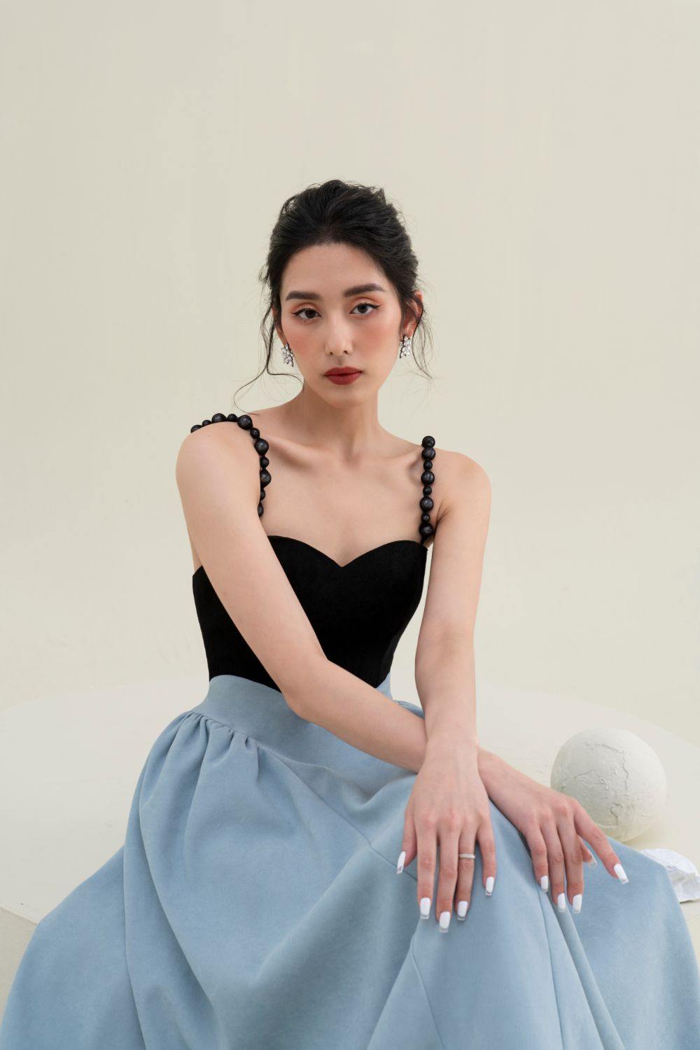 Desi Bustier Cami Midi Dress - Mean BLVD