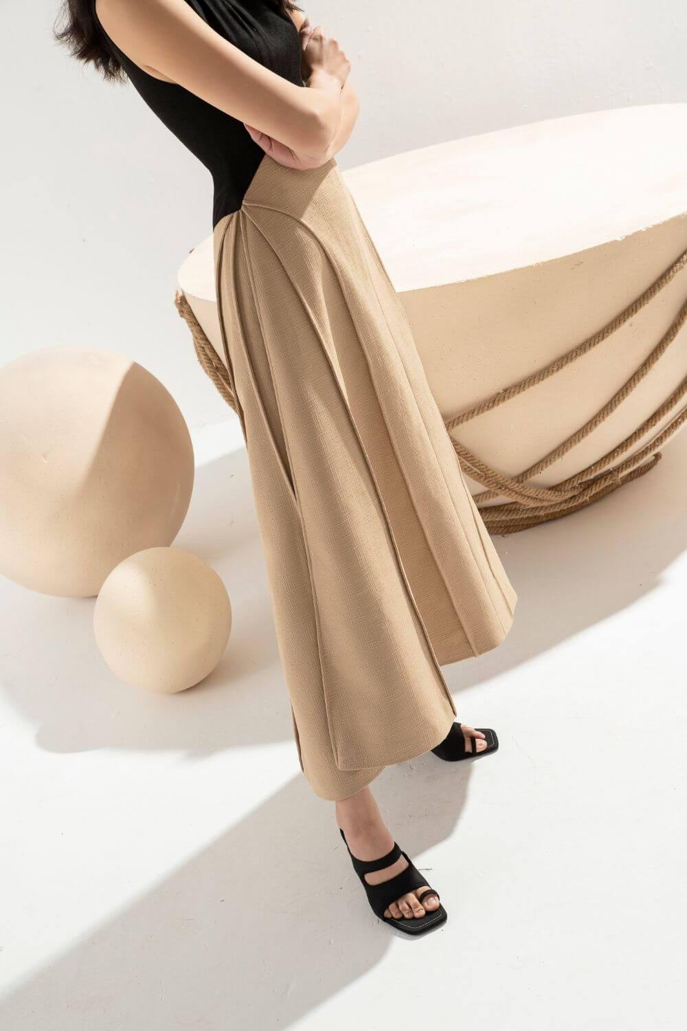 Veronica Sleeveless Midi Dress  - Mean BLVD