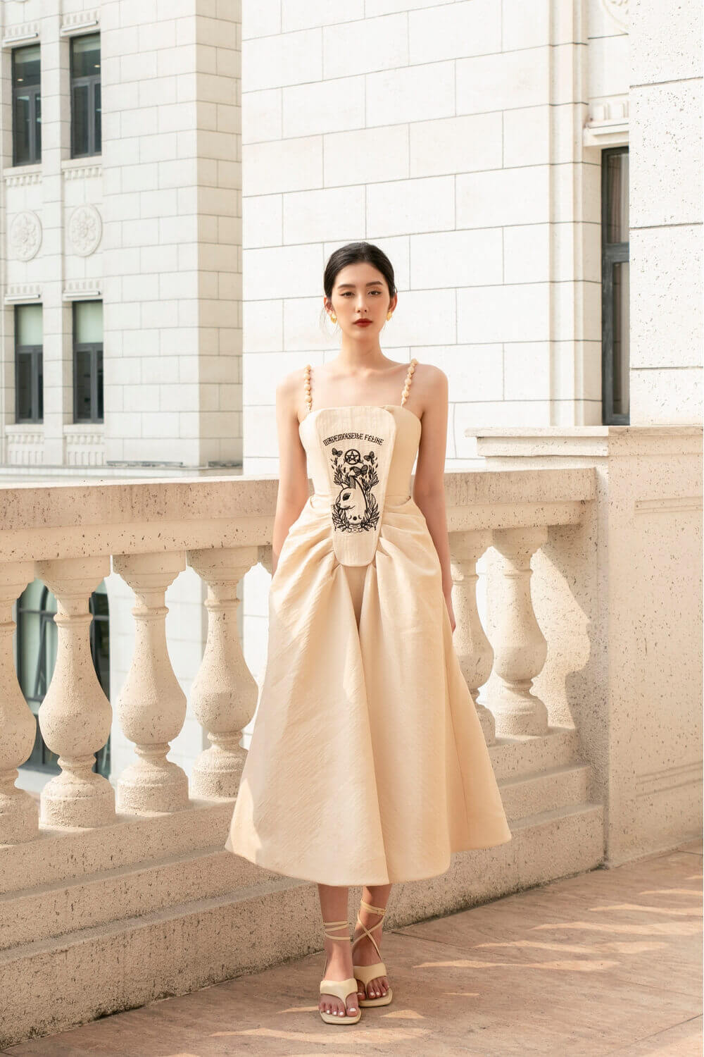 Lorraine Straight Across Dress