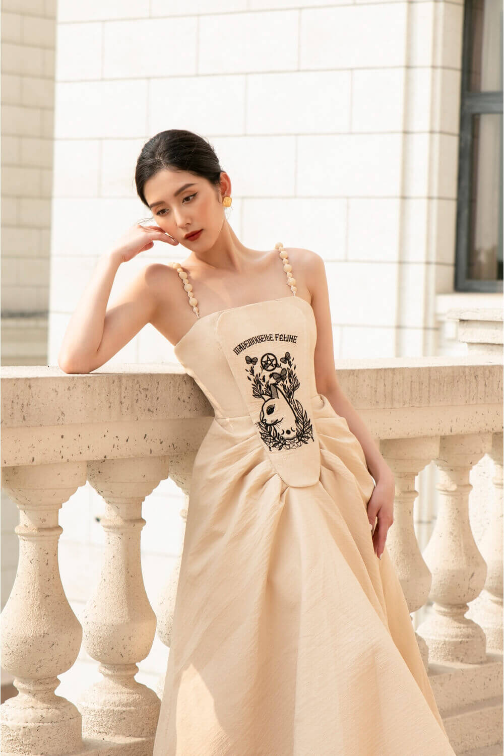 Lorraine Straight Across Dress