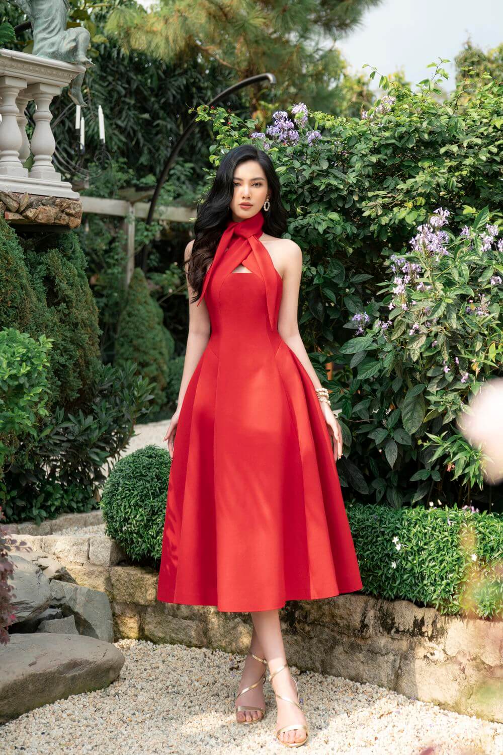 Saoirse Halter Neck Dress