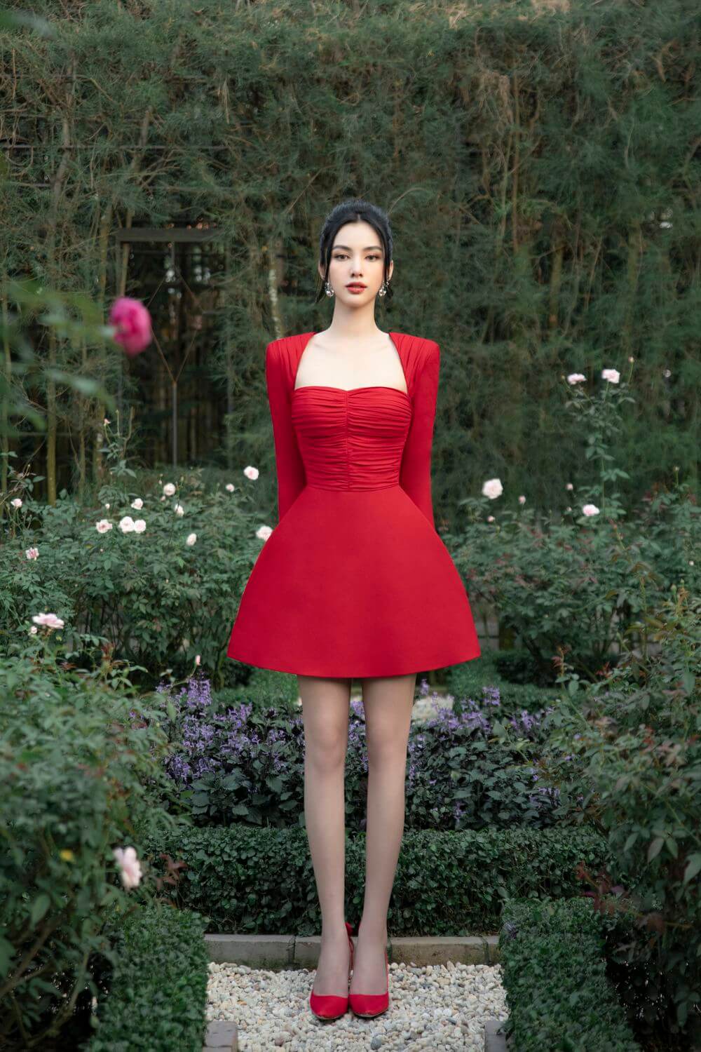 Cena Chest Cup Mini Dress