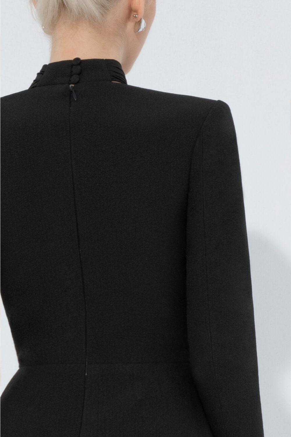 Sprouse Crossover Neckline Dress