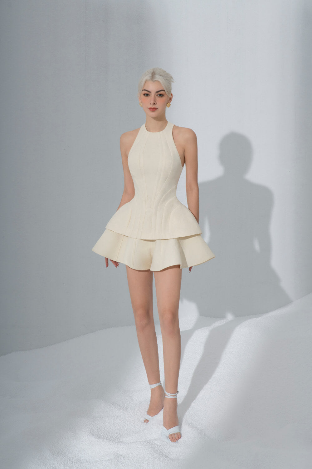 Tullte Sleeveless Top