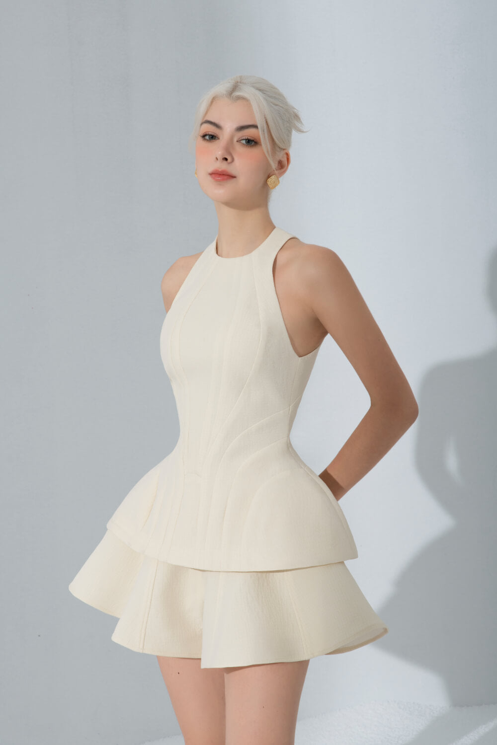 Tullte Sleeveless Top