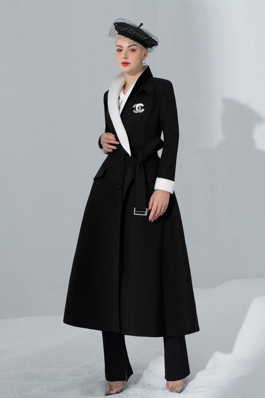 Mulroney Shawl Collar Trench Coat