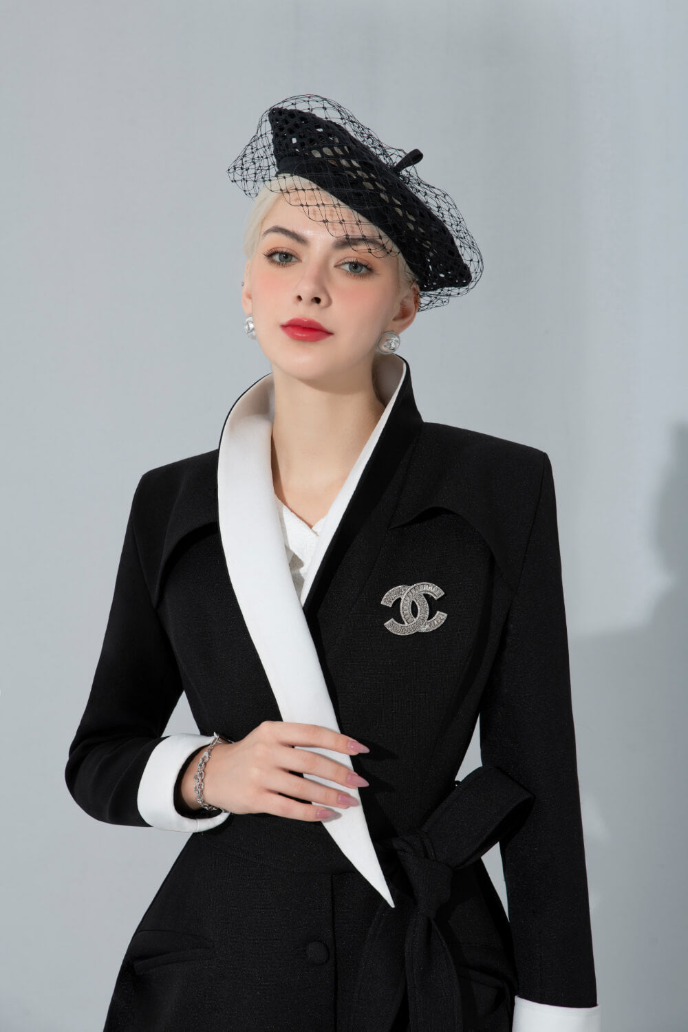 Mulroney Shawl Collar Trench Coat