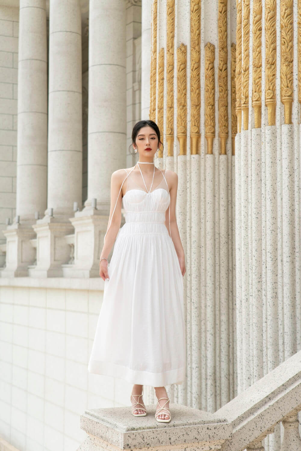 Claude Chest Cup Dress