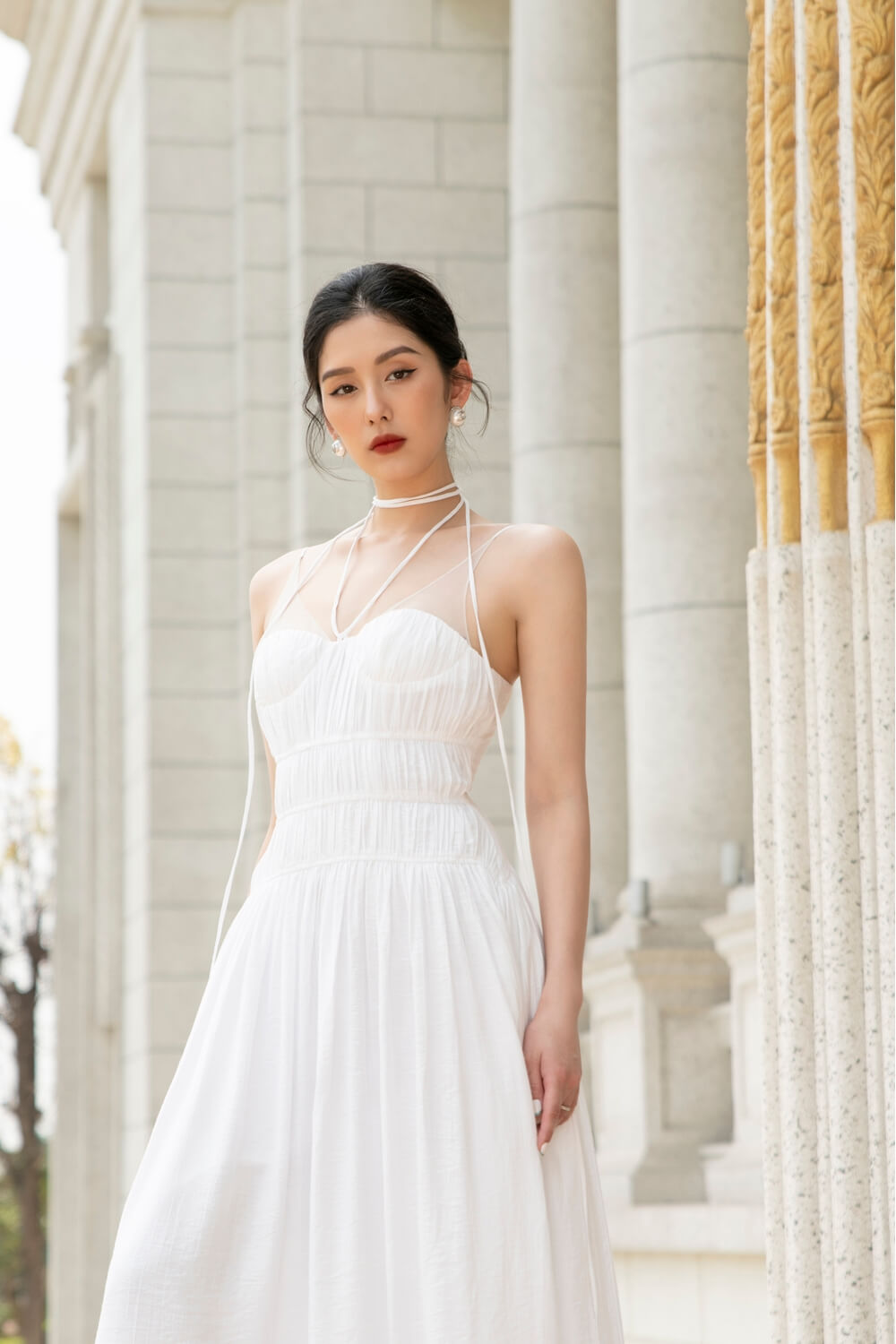 Claude Chest Cup Dress