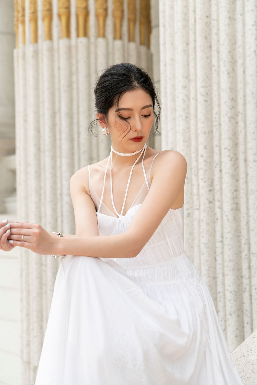 Claude Chest Cup Dress