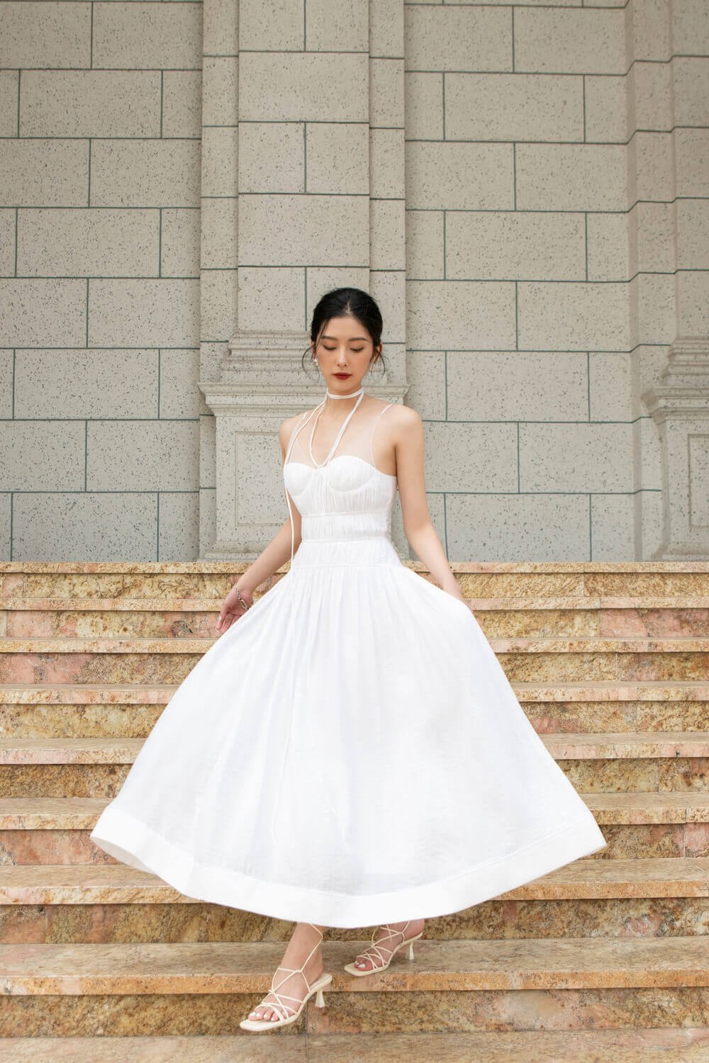 Claude Chest Cup Dress