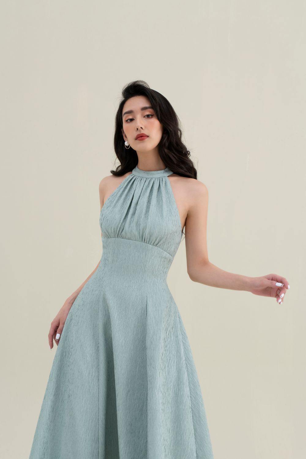 Milan Mint Midi Dress - Mean BLVD