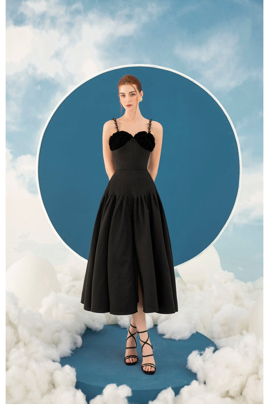 Sommer Heart Neck Dress