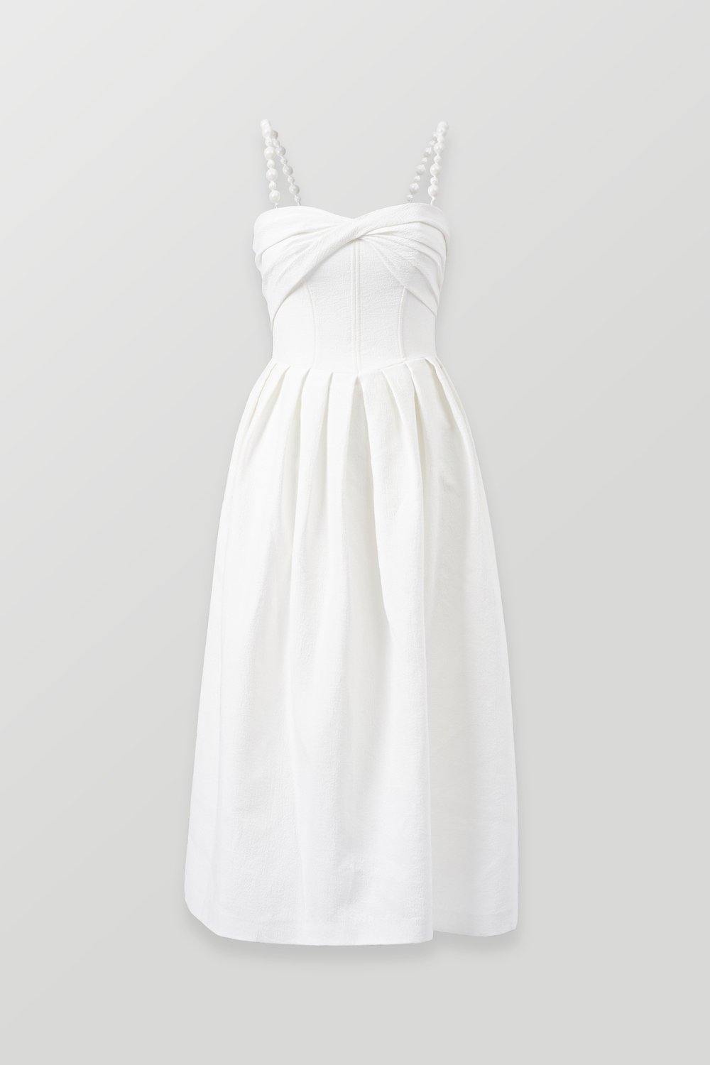 Viva Twisted Midi Dress - Mean BLVD