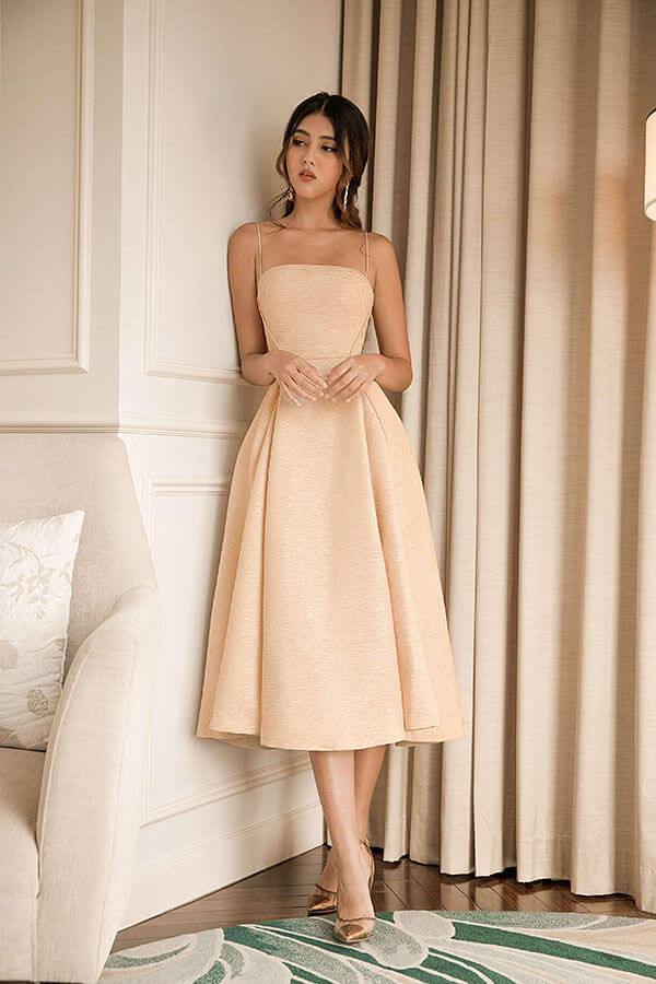 Anita Sleeveless Midi Dress - Made to order - Mean Boulevard