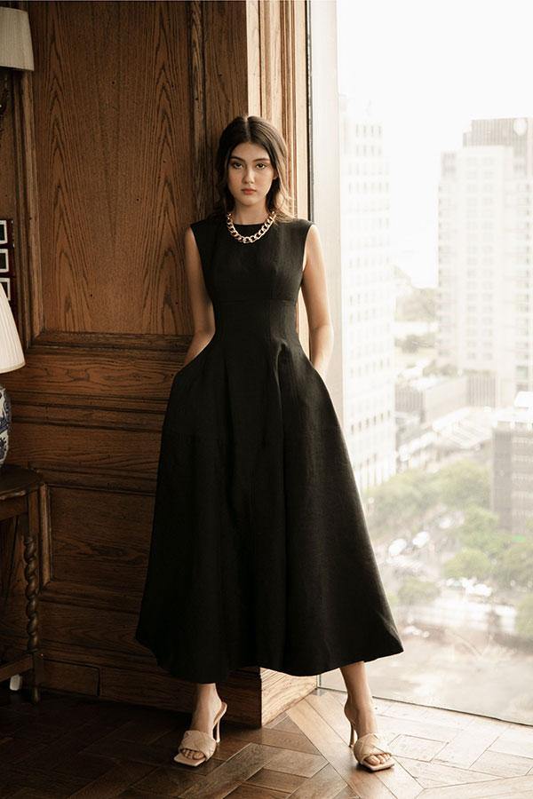 Delphine Sleeveless Midi Dress - Made to order - Mean Boulevard