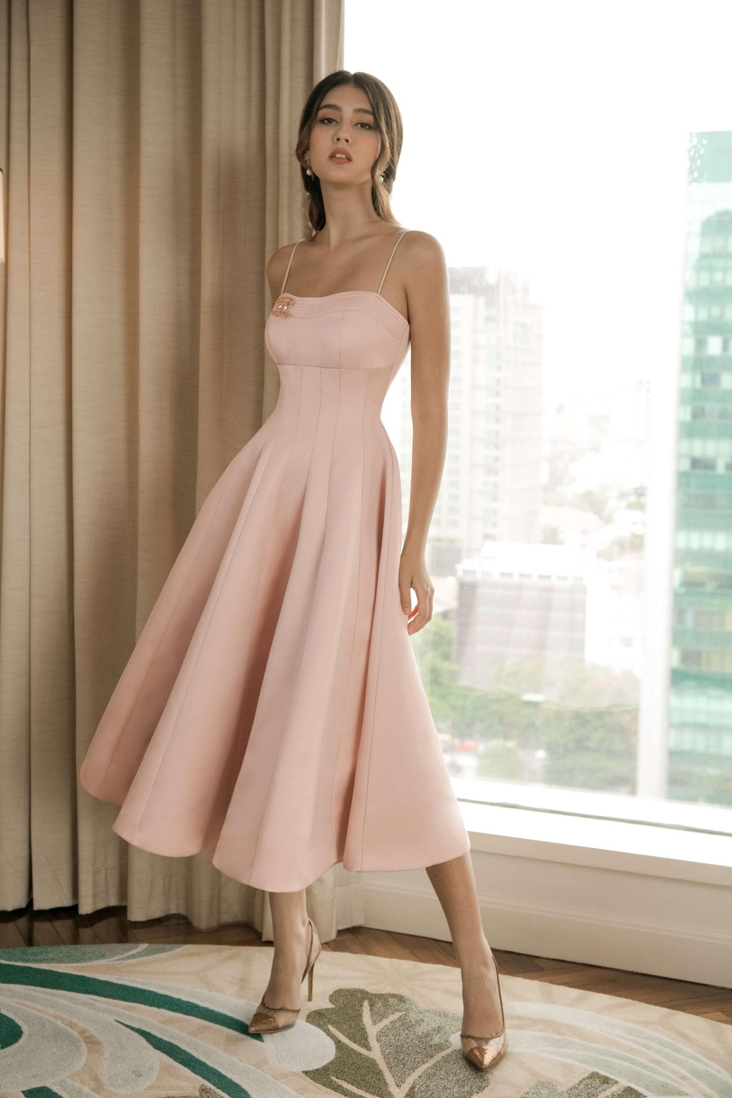 Angelica Sleeveless Midi Dress - Made to order - Mean Boulevard