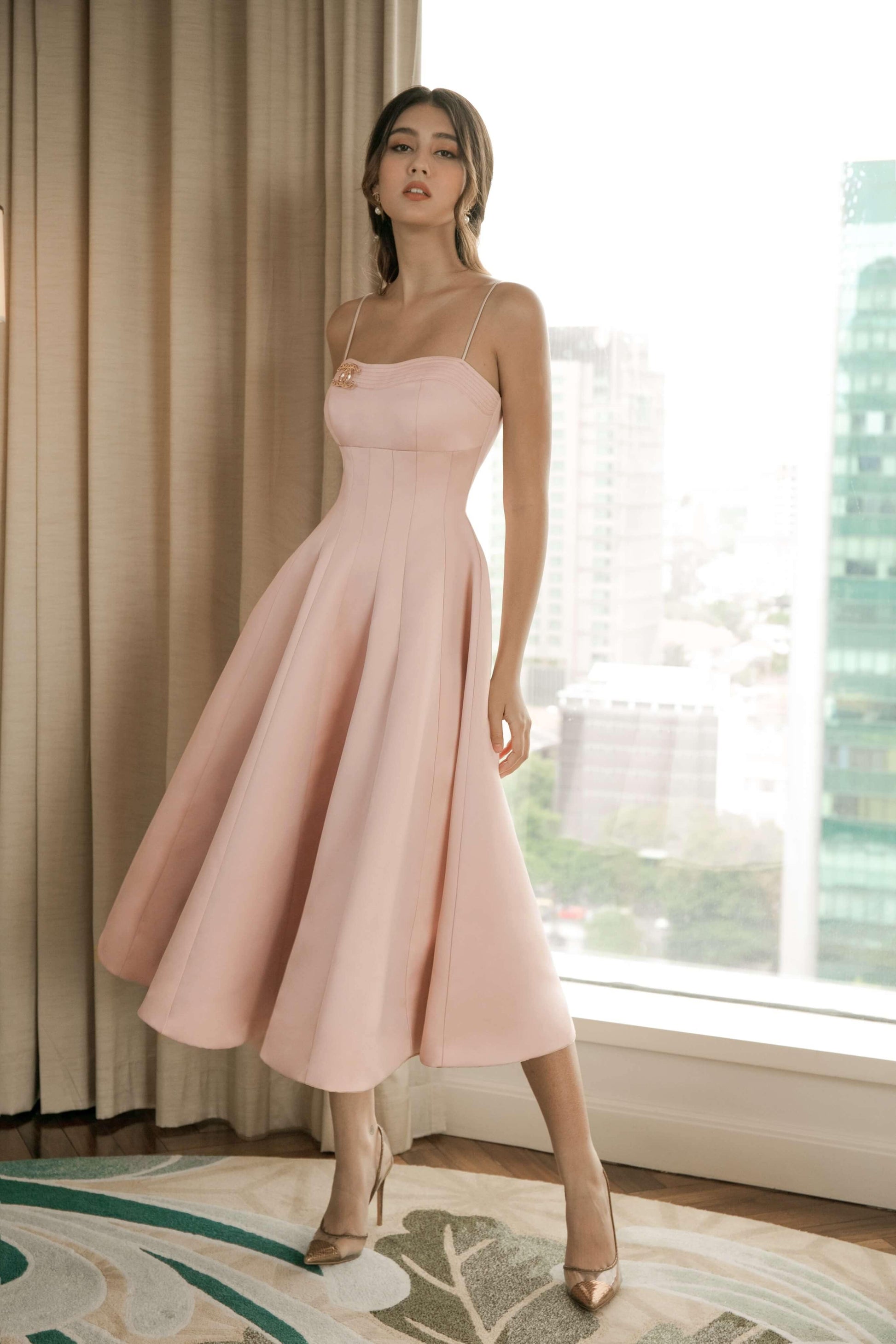 Angelica Sleeveless Midi Dress - Made to order - Mean Boulevard