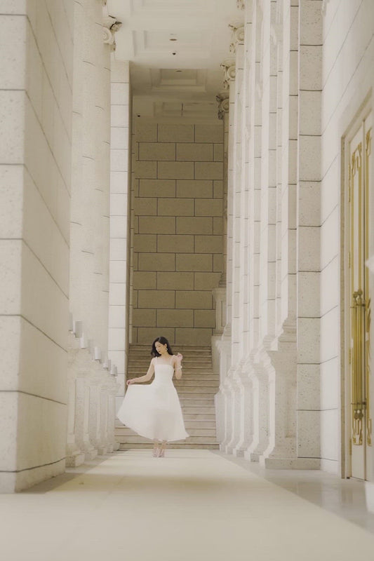 Anderson Side Pleated Dress