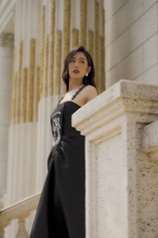 Lorraine Straight Across Dress