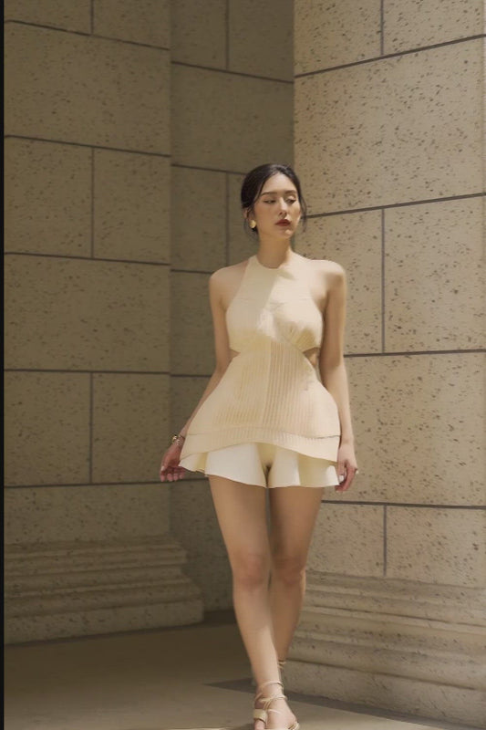 Berman Waist Cut-Out Top