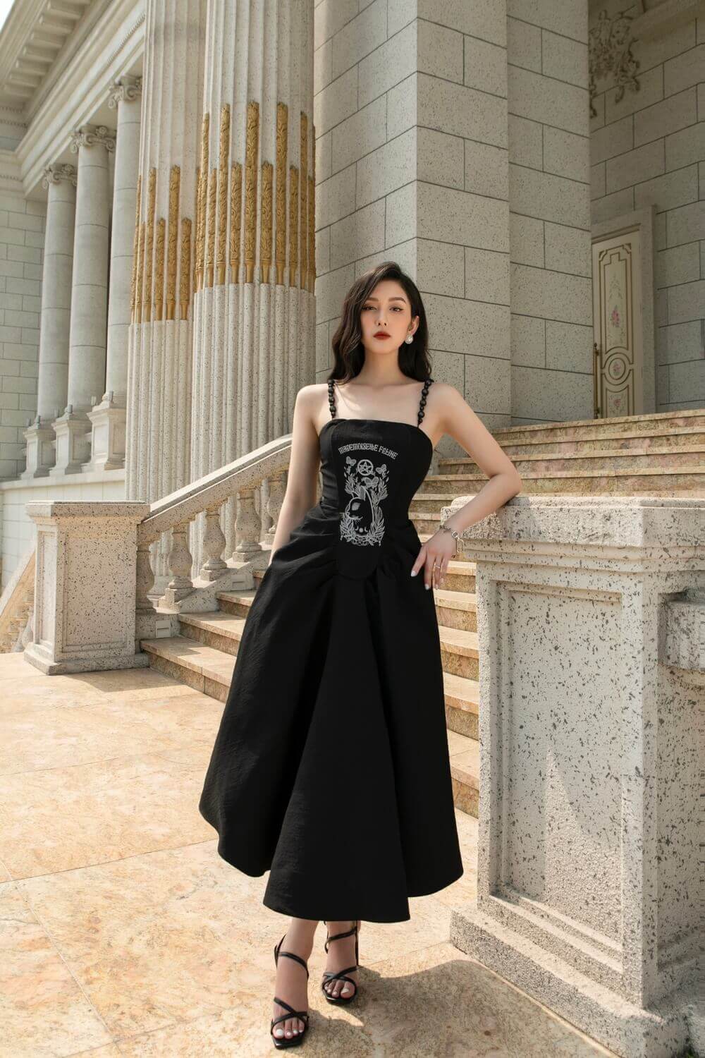 Lorraine Straight Across Dress